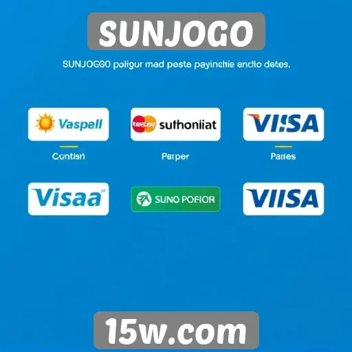 Exploração das opções de pagamento no SUNJOGO